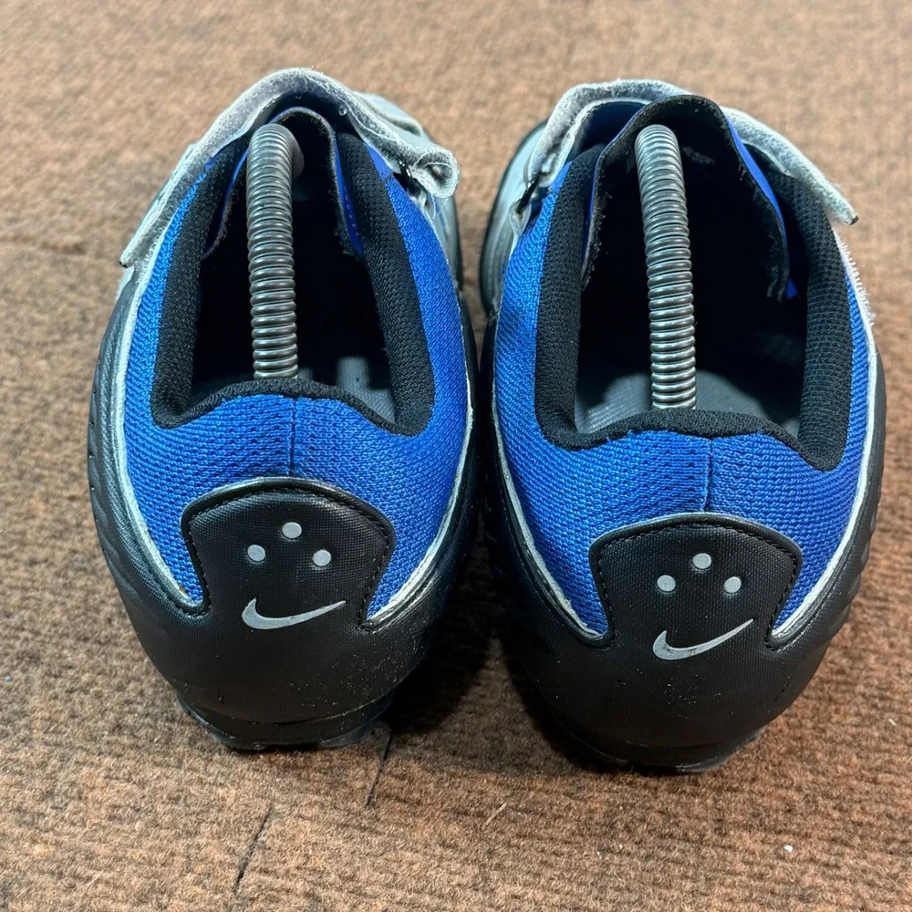 Nike ACG YVR III Cycling Shoes Mens 9.5 Blue Silver Chrome Vintage SPD 308630-04